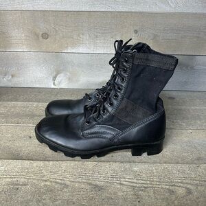 Rothco GI Style Jungle Boot Men’s 11R Military Army Black Slip And Oil Resistant